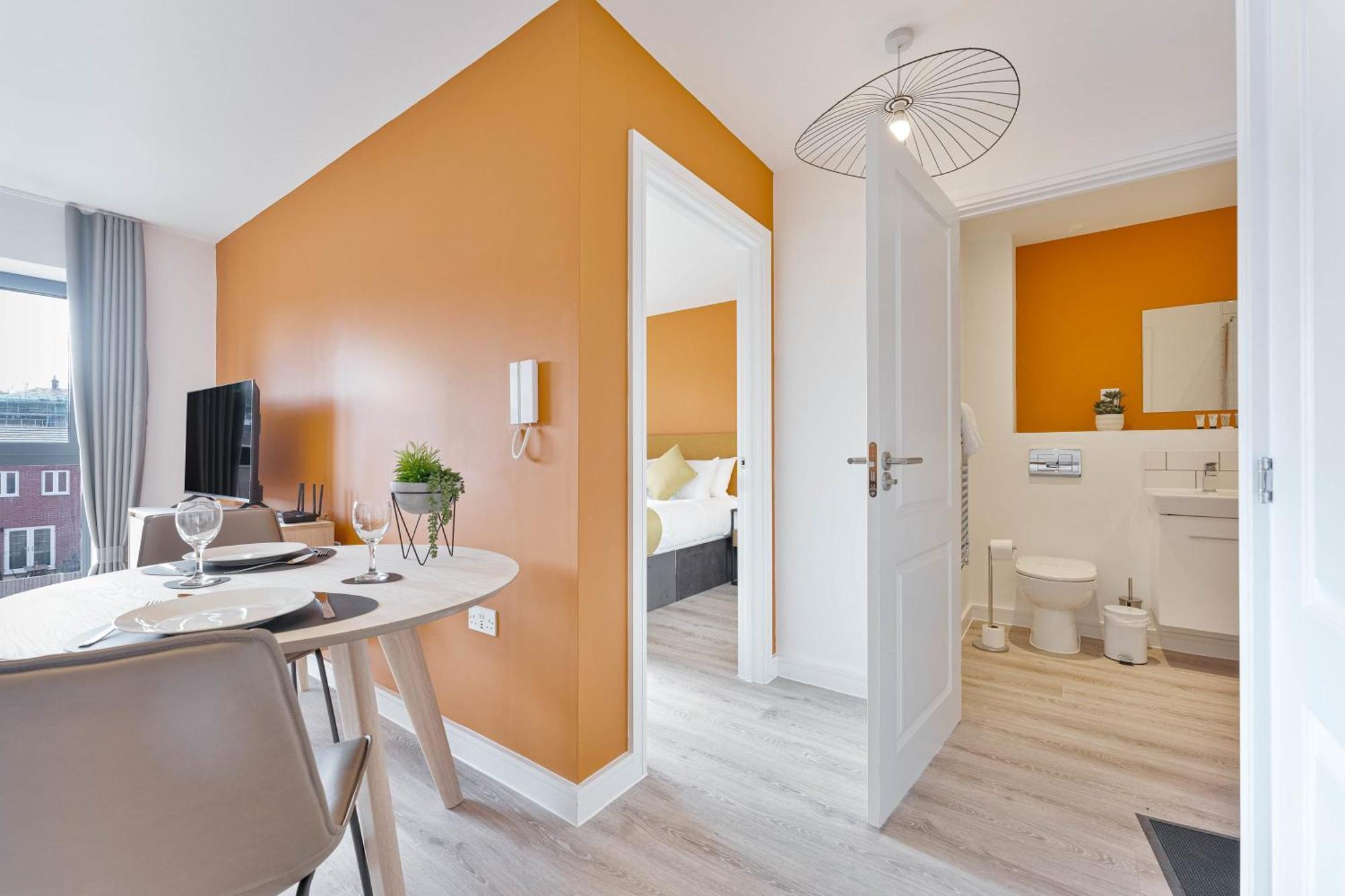 Stayzeni, Hardwick House Derby Modern 1 Bed Flat Extérieur photo